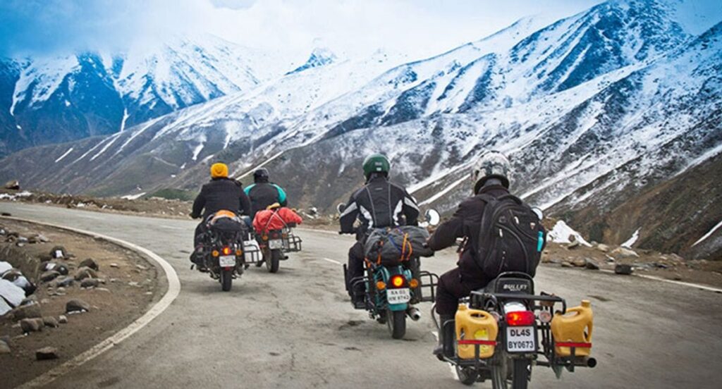Manali to Leh bike trip, Leh Ladakh bike trip, Himalayan bike adventure, Manali Leh highway, Rohtang Pass bike ride, Ladakh road trip, high altitude biking, AMS prevention tips, bike rental Manali, Leh Ladakh tour, best route Manali to Leh, adventure biking in India, Ladakh travel guide, Himalayan Rider tour, Manali to Leh fuel stops, Ladakh accommodation options, extreme terrain biking, mountain pass road trip, Leh Ladakh tourism, best time for Manali Leh ride